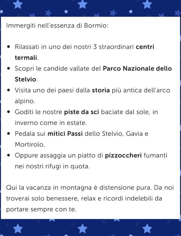 Casa Carcentina Διαμέρισμα Μπόρμιο Εξωτερικό φωτογραφία